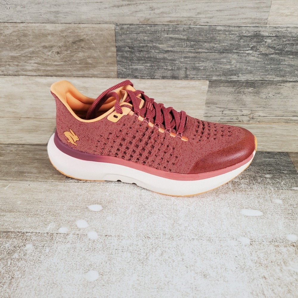 Rabbit Dream Chaser Womens Shoes Sz 9.5 M Running Withered Rose Lace Up Sneakers